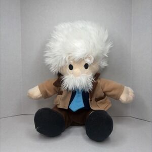 Salesforce Albert Einstein 8" Plush Blazer Blue Tie Brown Jacket